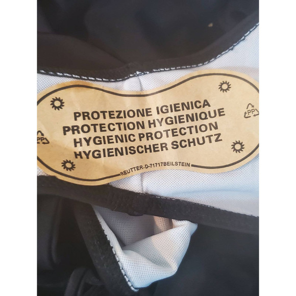 NWOT Women's Plus Black Sleeveless Ruched Keyhole Front One Piece Swimsuits- 3XL - Picture 7 of 8